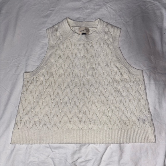 Universal Thread Ivory Knit Top - Picture 6 of 6